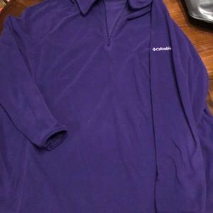 Columbia fleece pull over.